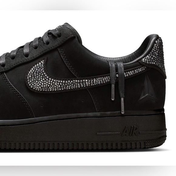 Nike Ja Morant x Swarovski x Air Force 1 LX Low #IQ9772-001 M 8 ~ W 9 main image 4